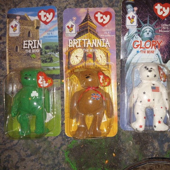 Ty. Teenie beanie baby's. Ron.mcdonald 1999 - Picture 1 of 2